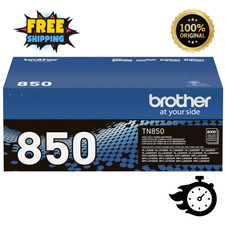 Brother TN-850 Black Toner Cartridge – High Yield, New, Sealed, Fast Shipping picture