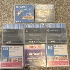 Lot of 8 data cartridges 7 sealed picture