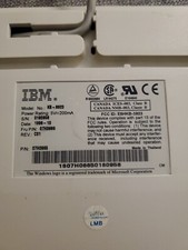 Vintage 1996 IBM PC Keyboard Model KB8923 KB-8923 Rev C01 p/n 07H0666  picture
