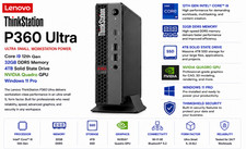 NEW Lenovo ThinkStation P360 Ultra Core i9 32GB DDR5 4TB SSD NVIDIA GPU W11Pro picture