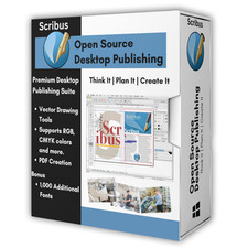 Ultimate Scribus Pack (Desktop Publishing) (Windows + MacOS + Linux) (USB DVD) picture
