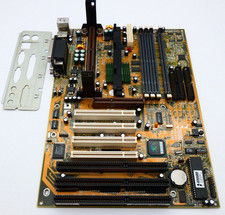 Soyo SY-6KB Motherboard Intel 440LX w/IO Shield - Slot 1 picture