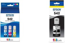 Epson T542 EcoTank Ink Ultra-high Capacity Bottle  4 Color  Pack BK/C/M/Y picture
