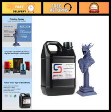 High-Quality Fast ABS-Like 3D Printer Resin, Non-Brittle, Navy Grey, 2kg picture