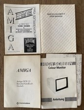 Amiga / Assortment Books and 12 Original Floppy Disks picture