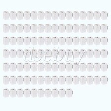 100PCS RJ45 Coupler Female to Female Cat6 Home Ethernet Cable Insert Jack White picture