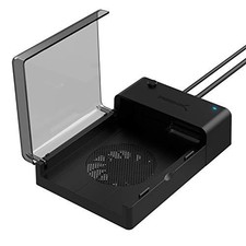 USB 3.0 to SATA Hard Drive Dock with Cooling Fan for 2.5/3.5 Inch Drives picture
