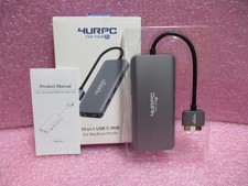4URPC 10-in-1 USB TypeC HUB HU-105 HDMI USB3.0/2.0 RJ45 SD/TF 4 Macbook Pro/Air picture
