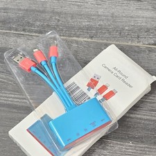 5-in-1 All-Round Camera Memory Card Reader,Lightning+Type C+USB A OTG Adapter picture