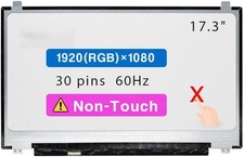 LCD Screen for HP 17-BY3053CL 17-BY2053CL L22564-001 798476-3G2 FHD Non-Touch picture