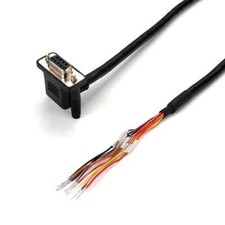 10PCS D-SUB 9Pin Male to 9Pin Female Cable, 90° Angled picture