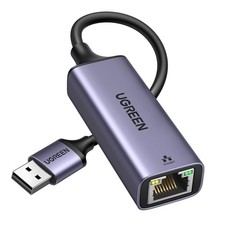 UGREEN USB to Ethernet Adapter, Plug and Play Space Grey picture