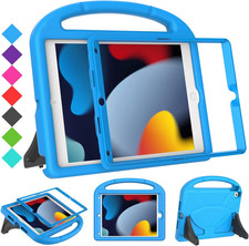 Funda para Ninos IOS 9th 8th 7th Generacion 10.2 inch 2021 Protector Pantalla picture