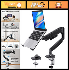Ergonomic 2-in-1 Laptop Mount & Tray, Fits 13-34
