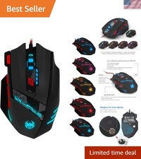 Zelotes T90 Professional 9200 DPI High Precision USB Wired Gaming Mouse,8 Button picture
