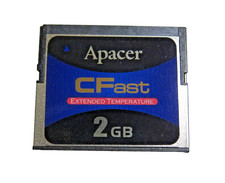 2GB Apacer CFast Extended Temperature SATA Industrial SLC Flash Memory Card picture