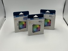 Set of 3 Montech AX120 PRO Rifle Bearing 120mm Case Fan - Black picture