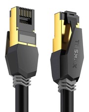 Tesmax Cat 8 Ethernet Cable 40FT - 40Gbps 2000MHz - S/FTP Ultra Speed - E-Sports picture