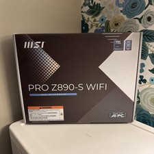 MSI PRO Z890-S WIFI ATX Intel LGA1851 DDR5 4-DIMM Wi-Fi BT HDMI USB-C picture