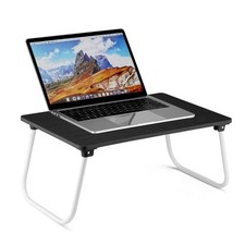 Ruxury Folding Lap Desk Laptop Stand Bed Table Tray, Large, Black  picture