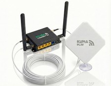 KUMA Connect Play 4G WiFi Kit | Mobile Compact, 2.4 Ghz Router - Black picture