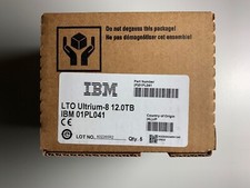 IBM LTO8 Tape Cartridge 01PL041 (5 Pack) Ultrium-8 Backup Tape - Brand New picture