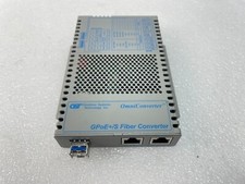 Omnitron Systems  OmniConverter GPoE+/S  Fiber Converter NICE DEAL  picture