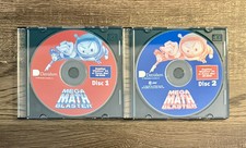 Mega Math Blaster 2 CD-ROM Set Win Mac 1996 Davidson Ages 6-12 Homeschool picture
