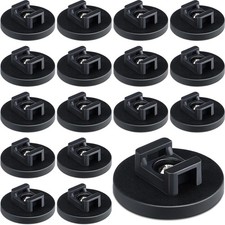 Magnetic Zip Tie Mounts, 15 Pcs in 43 mm - Strong and Stylish Cable Organizers picture