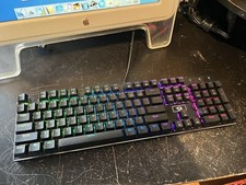 RedDragon Redragon K556 RGB Mechanical Keyboard,  Black * L i k e N e w * picture
