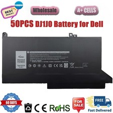50PCS NEWEST DJ1J0 BATTER FOR DELL Latitude 12 7280 7290 13 7380 7390 14 7480 picture