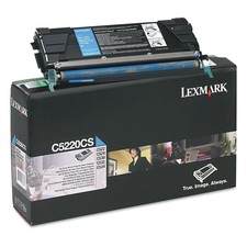 Original Lexmark C5220CS Cyan Toner. New Sealed Box, We Ship Fast picture