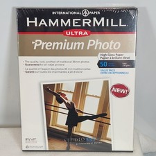 Hammermill Ultra Premium High Gloss Photo Paper 9 Mil 50 Sheets, 8.5 x 11 New picture