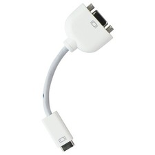 Apple OEM Video Adapter (Mini-DVI) to VGA - White (M9320G/A) picture