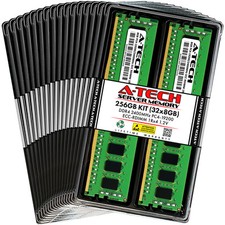 A-Tech 256GB 32x 8GB 1Rx4 PC4-19200R DDR4 2400 ECC REG RDIMM Server Memory RAM picture