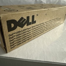Genuine Dell DT615 BLACK High Yield Toner Cartridge for Dell 1320C | Sealed picture
