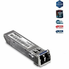 TRENDnet SFP to RJ45 Industrial Single-Mode LC Module (10km); TI-MGBS10; picture