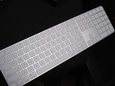 NEW Apple A3119 Magic Keyboard with Touch ID & Numeric Keypad English White Keys picture