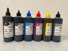 6 bottles T552 552 Dye Ink Refill Bottles for Ecotank ET-8500 ET-8550 6x250ml picture