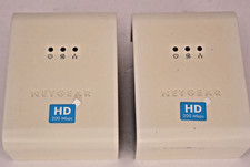 Lot of 2 Netgear HDX101 Powerline HD Ethernet Adapter Tested picture
