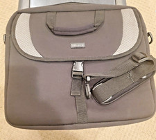 Targus Laptop Sleeve Gray And Black Neoprene (CVR200-10) Computer Bag Messenger picture