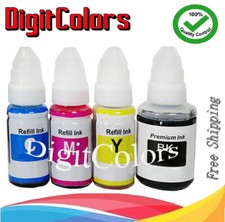  Refill Ink bottles for Canon Mega tank G1200 G2200 G3200 G4210 G4200 4 pk picture