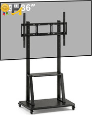 Smart Board Stand with Wheels,Height Adjustable Mobile Rolling Stand for Classro picture
