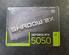 MSI GeForce RTX 5050 Shadow 2X OC 8GB GDDR6 Graphics Card NVIDIA Sealed Box picture