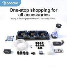 DIY Custom Water Cooling Kit for Intel LGA 1700 1200 2011 AMD AM4 AM5 PC Liquid picture