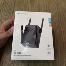 Rock Space AC 2100 Dual band Wi-Fi Repeater AP Mode Supported - New & Sealed picture