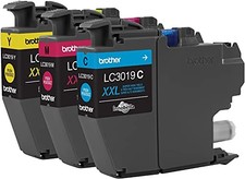 BROTHER PRINTER LC30193PK SUPER HIGH YIELD XXL 3 -  1 EA: CYAN/MAGENTA/YELLOW picture