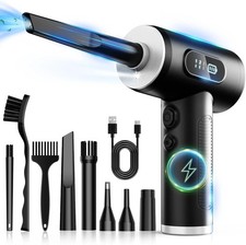 Compressed Air Duster Electric Air Duster Cordless Rechargeable 200000 RPM picture