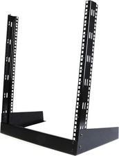 Startech.Com 2-Post 12U Desktop Server Rack, Small Open Frame 19In Computer Rack picture
