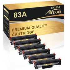6 PK Toner Compatible With HP 83A CF283A LaserJet M127fn M127fs M125nw M225DN picture